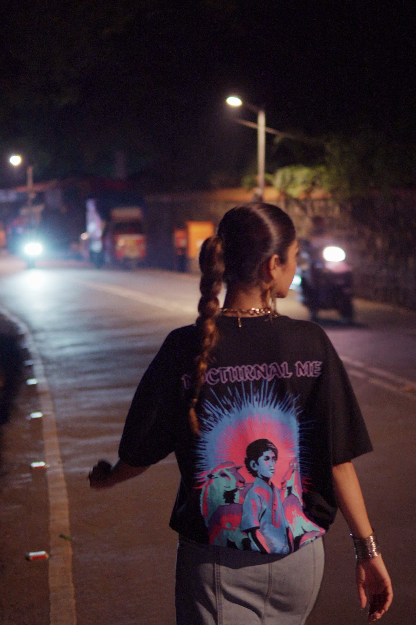 Nocturnal Me Oversized T-Shirt