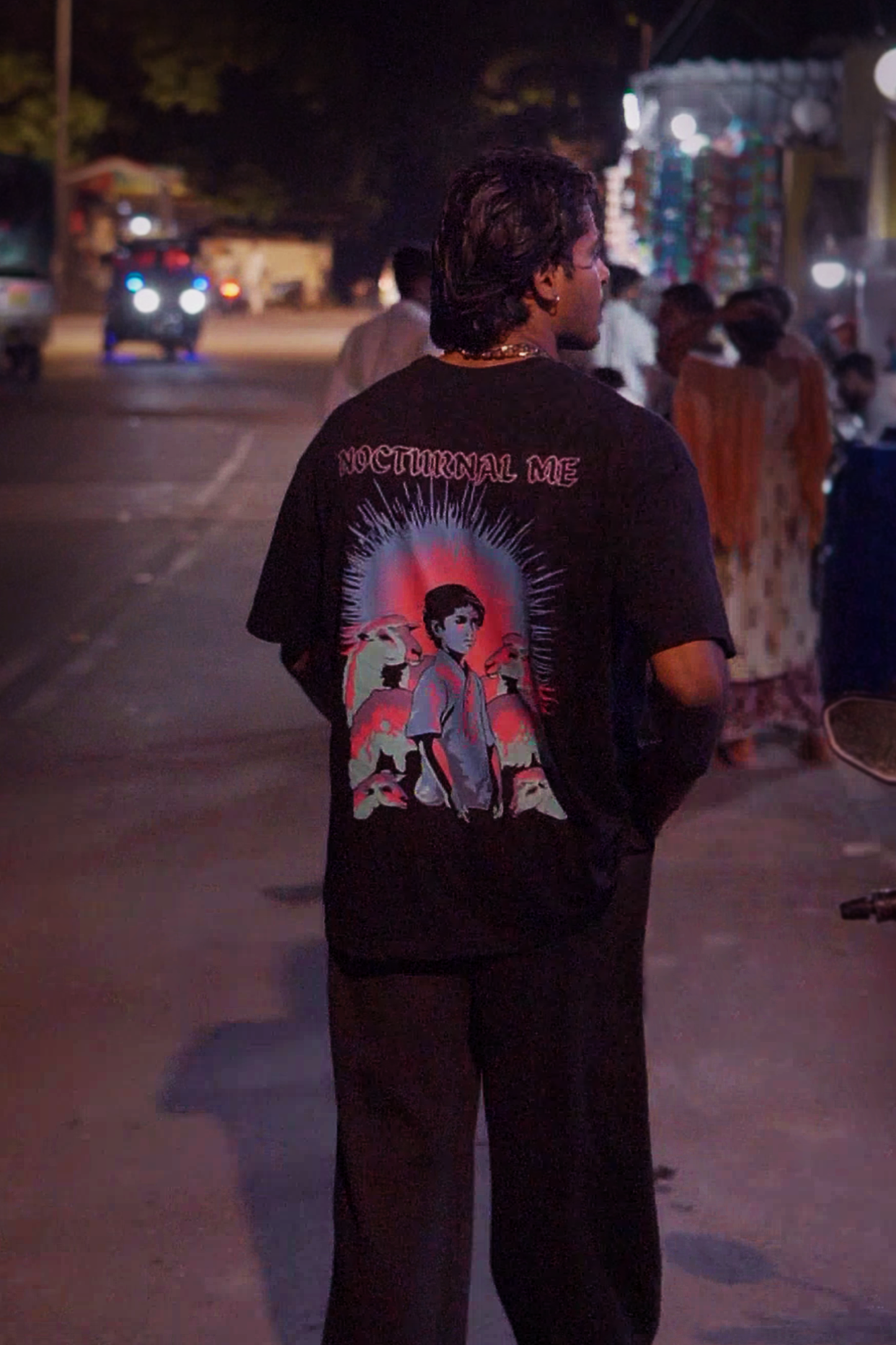 Nocturnal Me Oversized T-Shirt